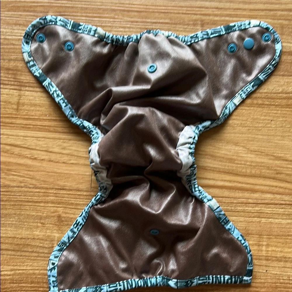 Buttons Diaper Cover - Picture 2 of 2